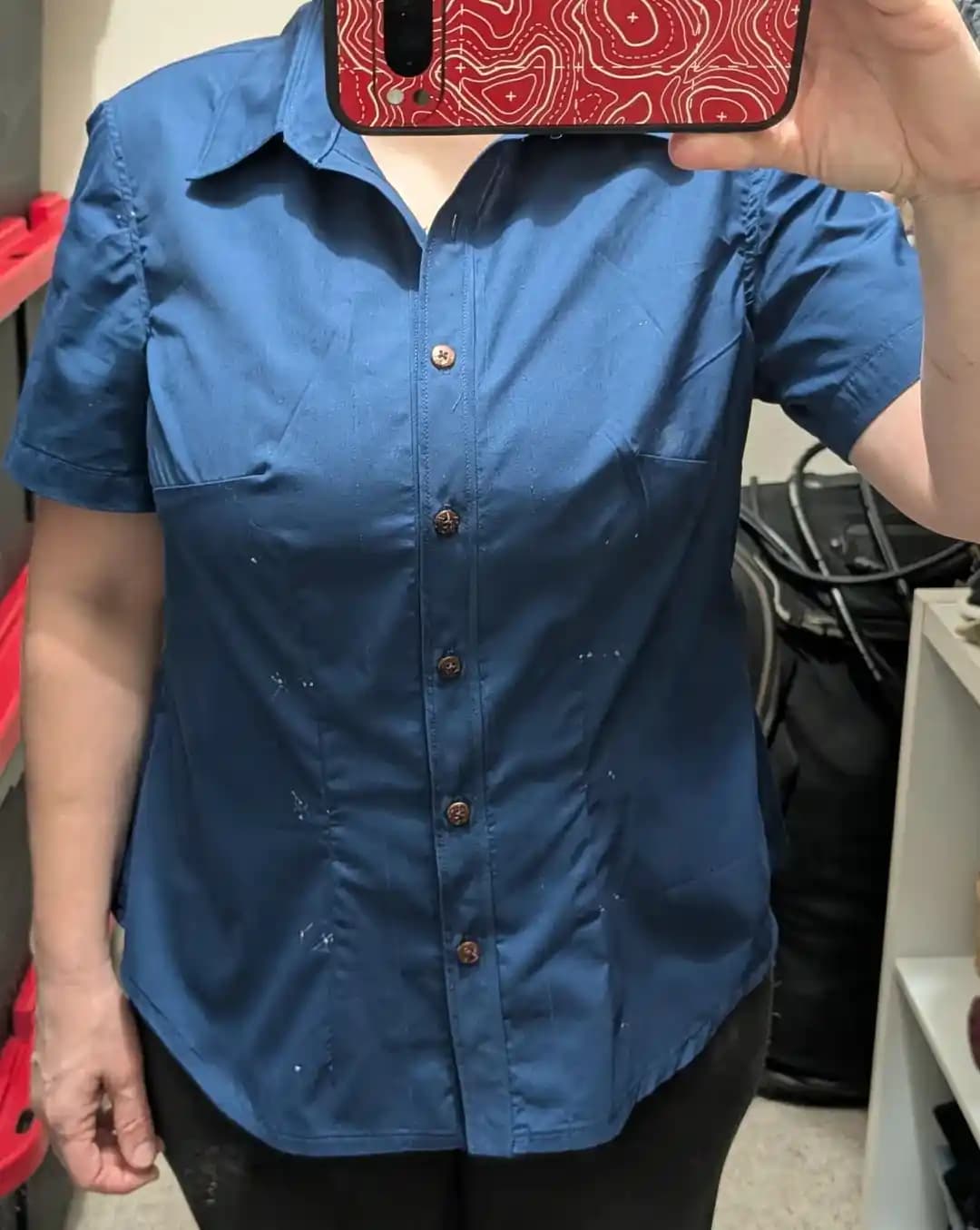 Butterick B6852 Kalıbında Göğüs Pilesi ve Koltuk Altı Ayarlarının Giysi Oturuşuna Etkisi