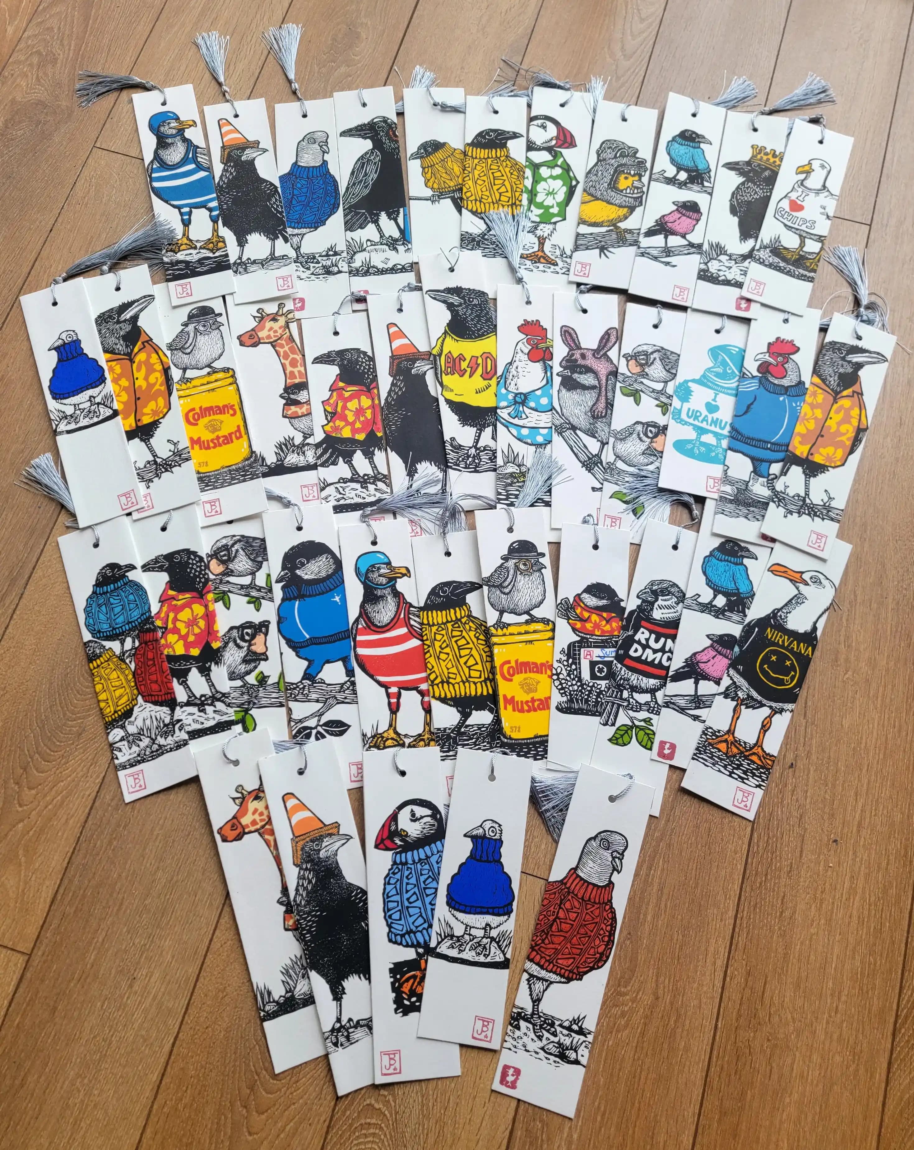 Linocut Baskı Sanatında Çok Bloklu Teknik ve Seconds Baskıların Kitap Ayracına Dönüşümü