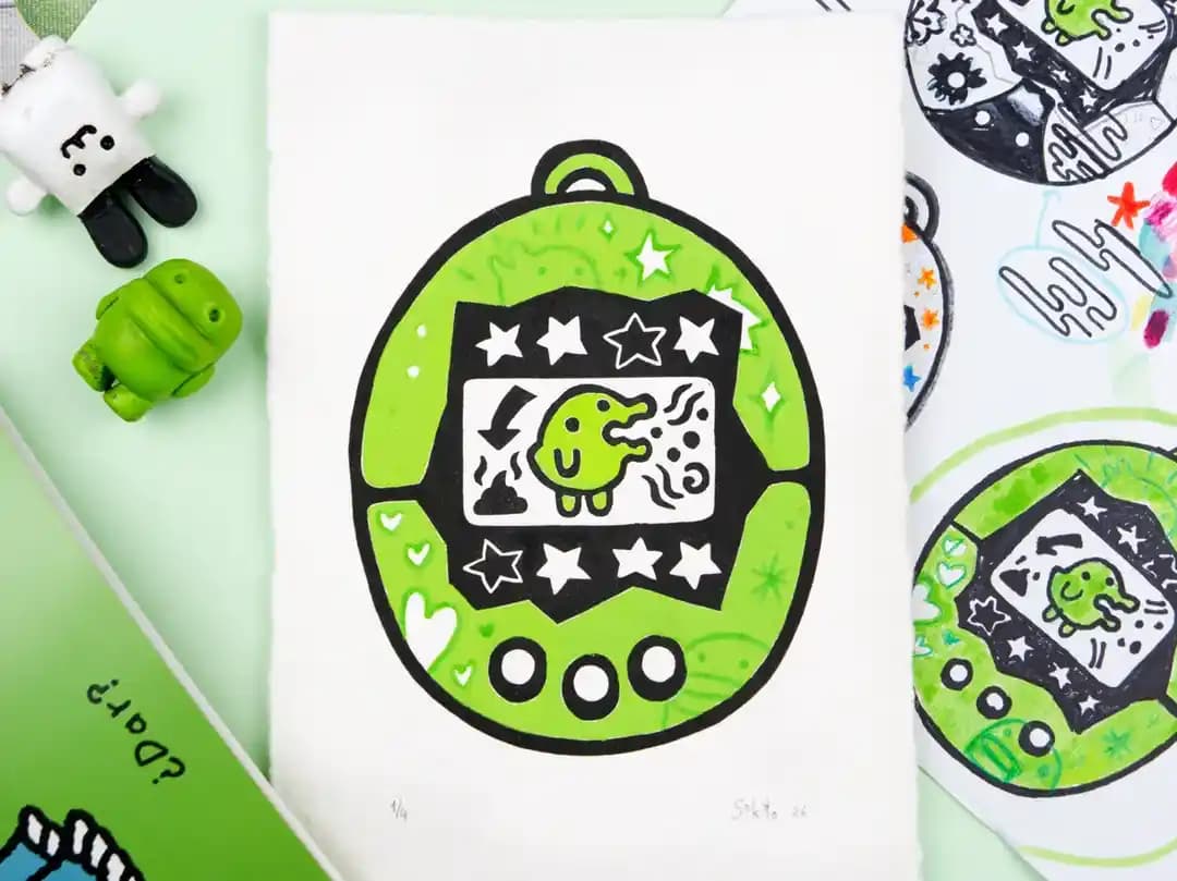 Linolyum Baskıların Gouache, Marker ve Renkli Kalemlerle Renklendirilmesi Teknikleri ve Uygulamaları