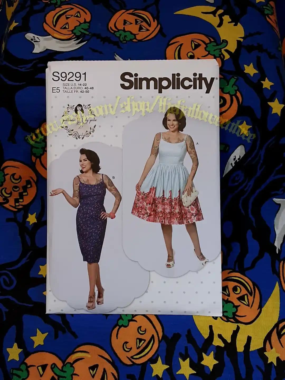Simplicity S9291 Modelinde Boneless Tasarım ve Özel Pamuk Lawn Kumaş Kullanımı