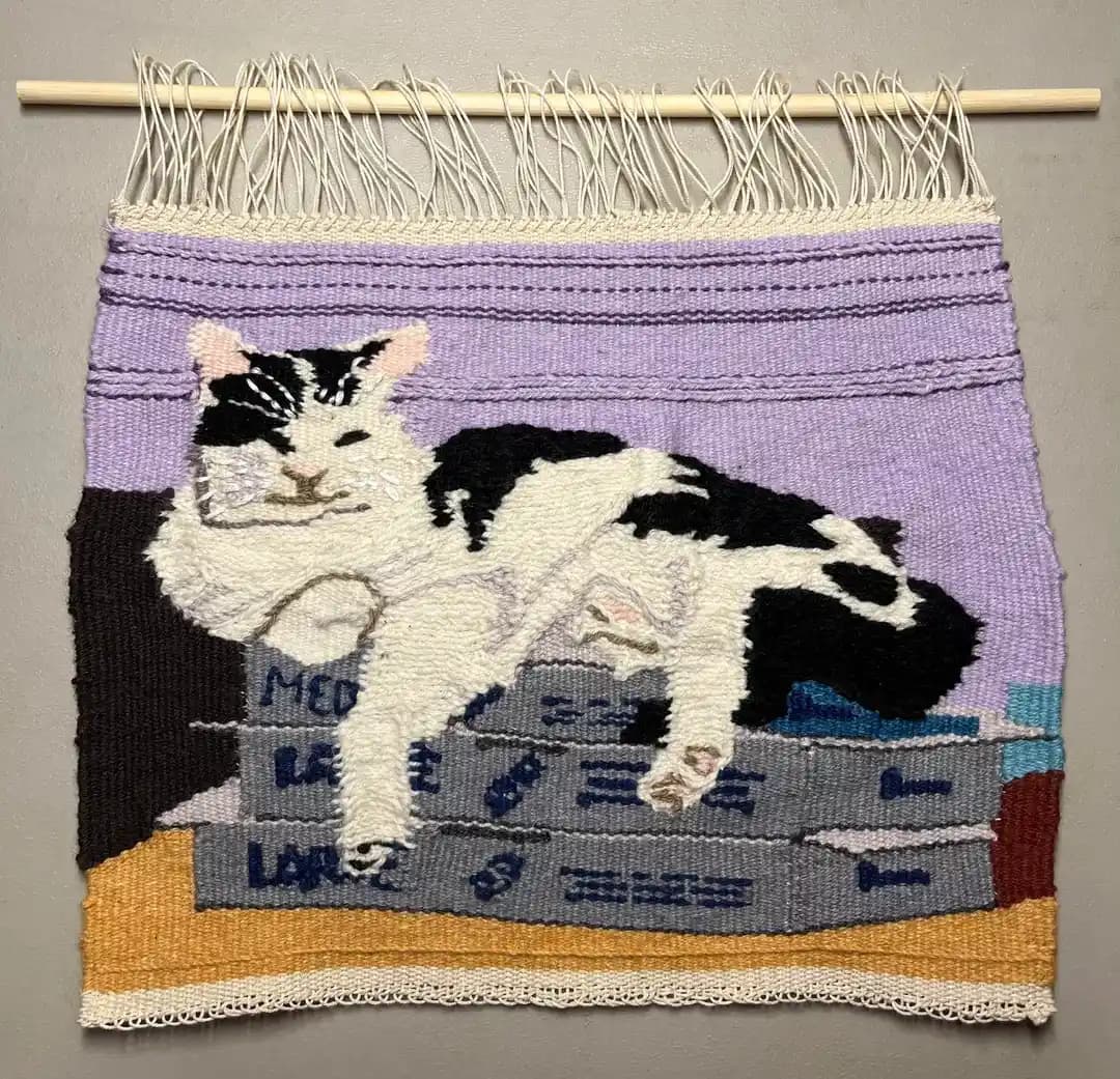Tapestry Dokuma Sanatında Kedi Figürünün Canlandırılması ve Teknik Detayları