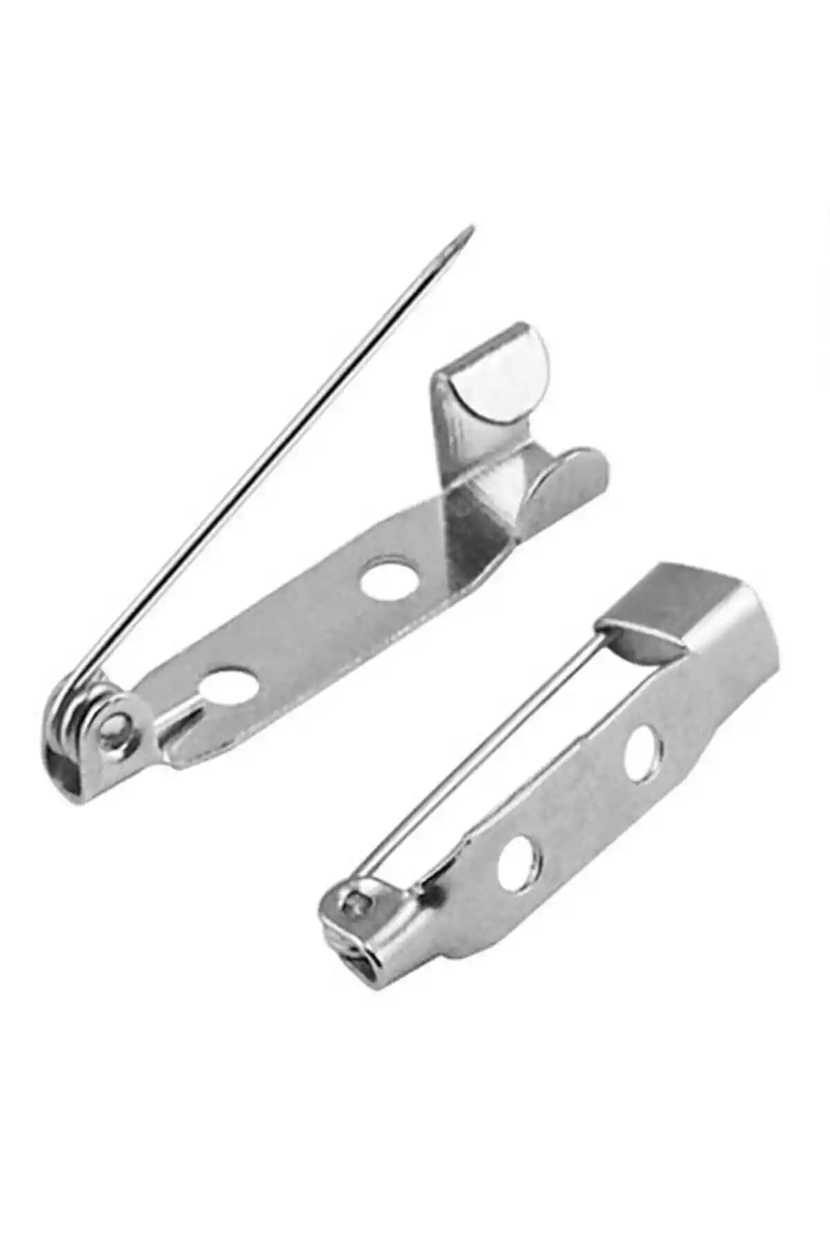 ByOzras Metal Broş İğnesi Yaka İğnesi: Dayanıklı ve Çok Yönlü El İşi Aksesuarı