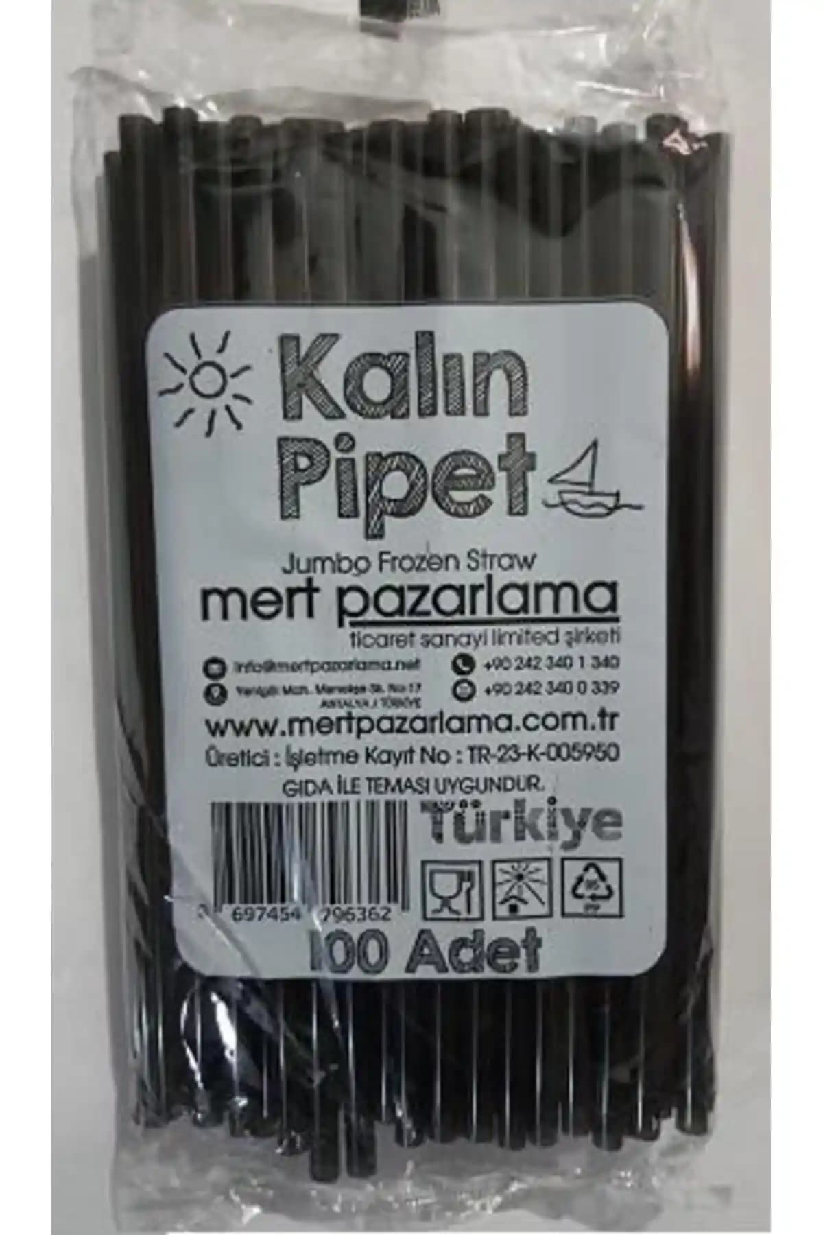 Mert Frozen Pipet Siyah 7 Mm 22 Cm: Dayanıklı ve Hassas Kullanım için Profesyonel Seçenek