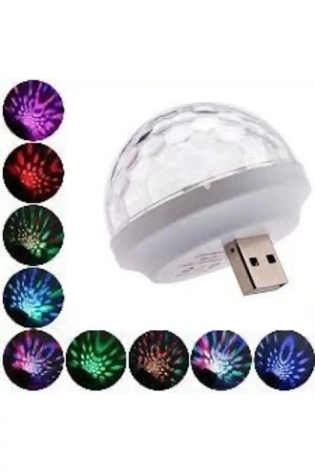 MYNONEV Disko Topu: Çok Amaçlı Renkli Işık ve Ses Duyarlı Eğlence Aksesuarı