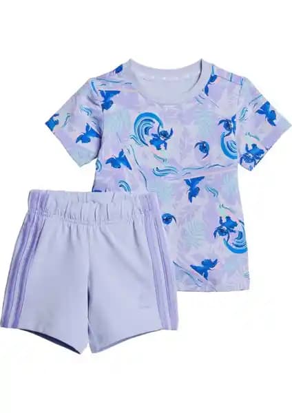 Adidas Çocuk Spor Seti Disney Stitch Tasarımıyla Rahat ve Eğlenceli Günlük Giyim