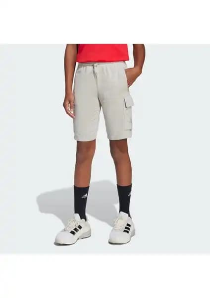 Adidas JN7994 Essentials Cargo Şortlar Çocuklar İçin Sürdürülebilir ve Konforlu Giyim Seçeneği
