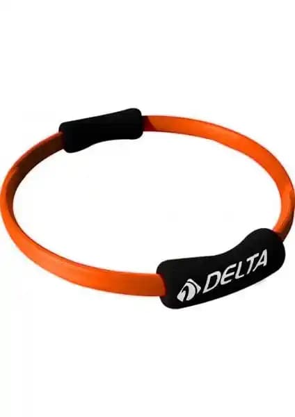 Delta Turuncu 35 cm Dura-Strong Pilates Çemberi ile Kas Güçlendirme ve Vücut Şekillendirme