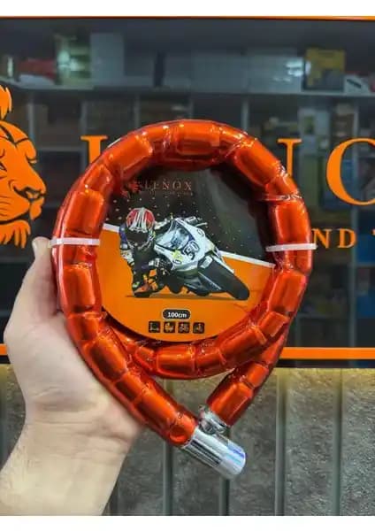 Lenox Tools Motor Kilidi Güçlü Çelik Kablo ve Güvenli Kilit Sistemiyle Koruma Sağlar