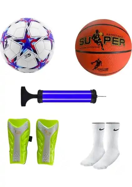 Mubx 5'li Çok Amaçlı Spor Seti Yetişkin ve Çocuklar İçin Uygun Tasarım