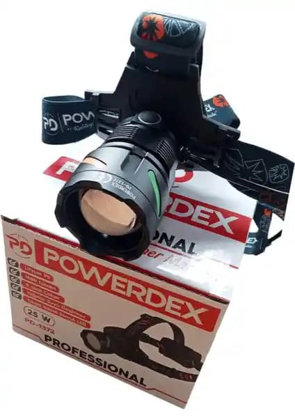 Powerdex PD-1372 25W Profesyonel Kafa Feneri Yüksek Parlaklık ve Dayanıklılık Sağlar