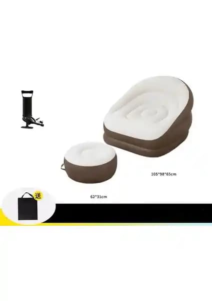 Shufa Taşınabilir Tek Kişilik Şişme Koltuk: Çok Yönlü ve Dayanıklı Taşıma Koltuğu