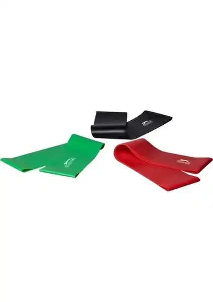 Slazenger Üçlü Mini Loop Band Seti: Çok Yönlü Pilates ve Fitness Egzersizleri İçin