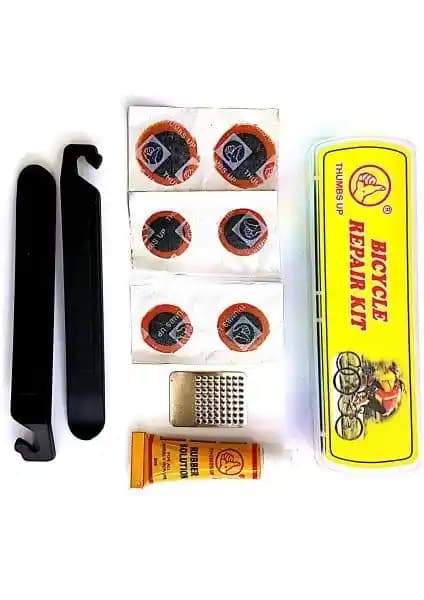 THUMPS UP Bisiklet Lastik Tamir Yama Seti Levyeli: Pratik ve Taşınabilir Tamir Çözümü