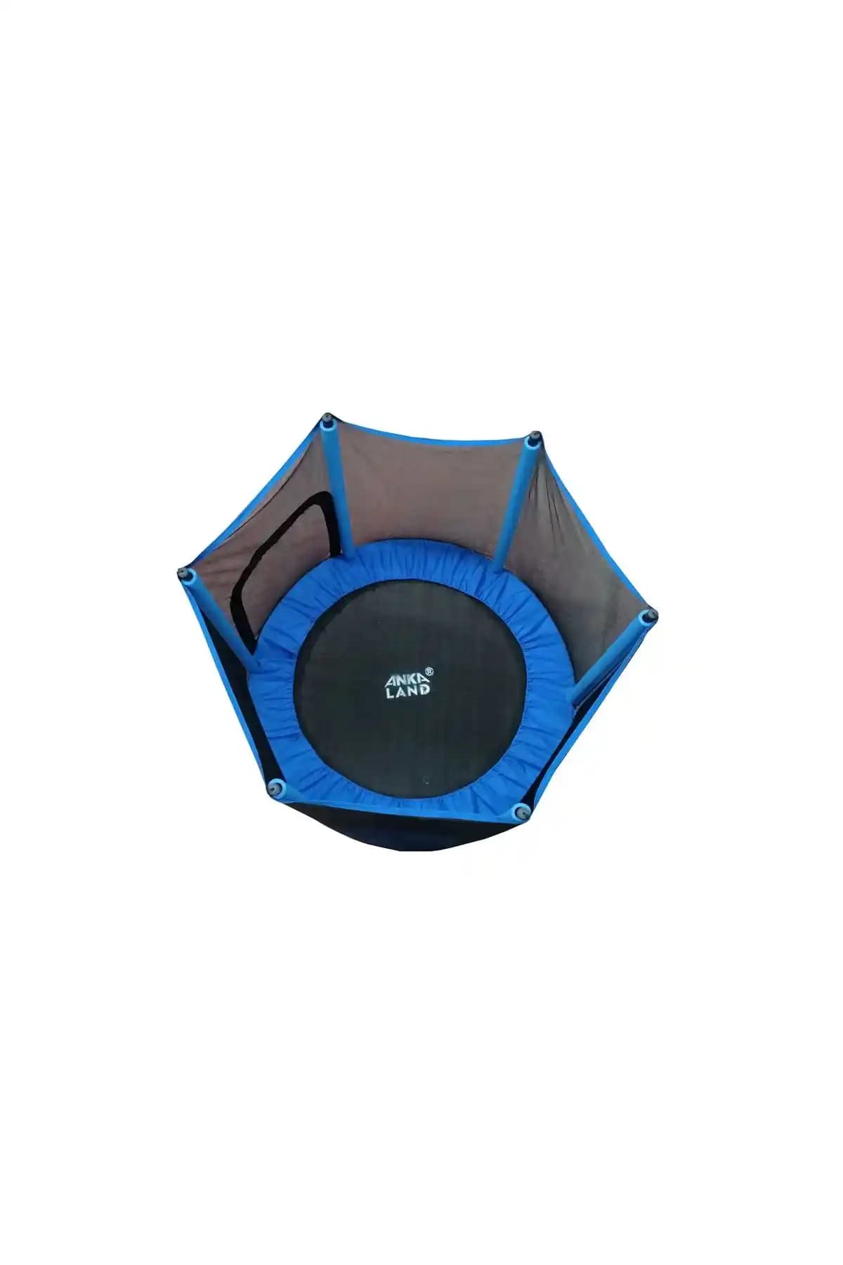 Ankaland 140 cm Ev Tipi Trambolin Güvenli ve Dayanıklı Çocuk Spor Ekipmanı