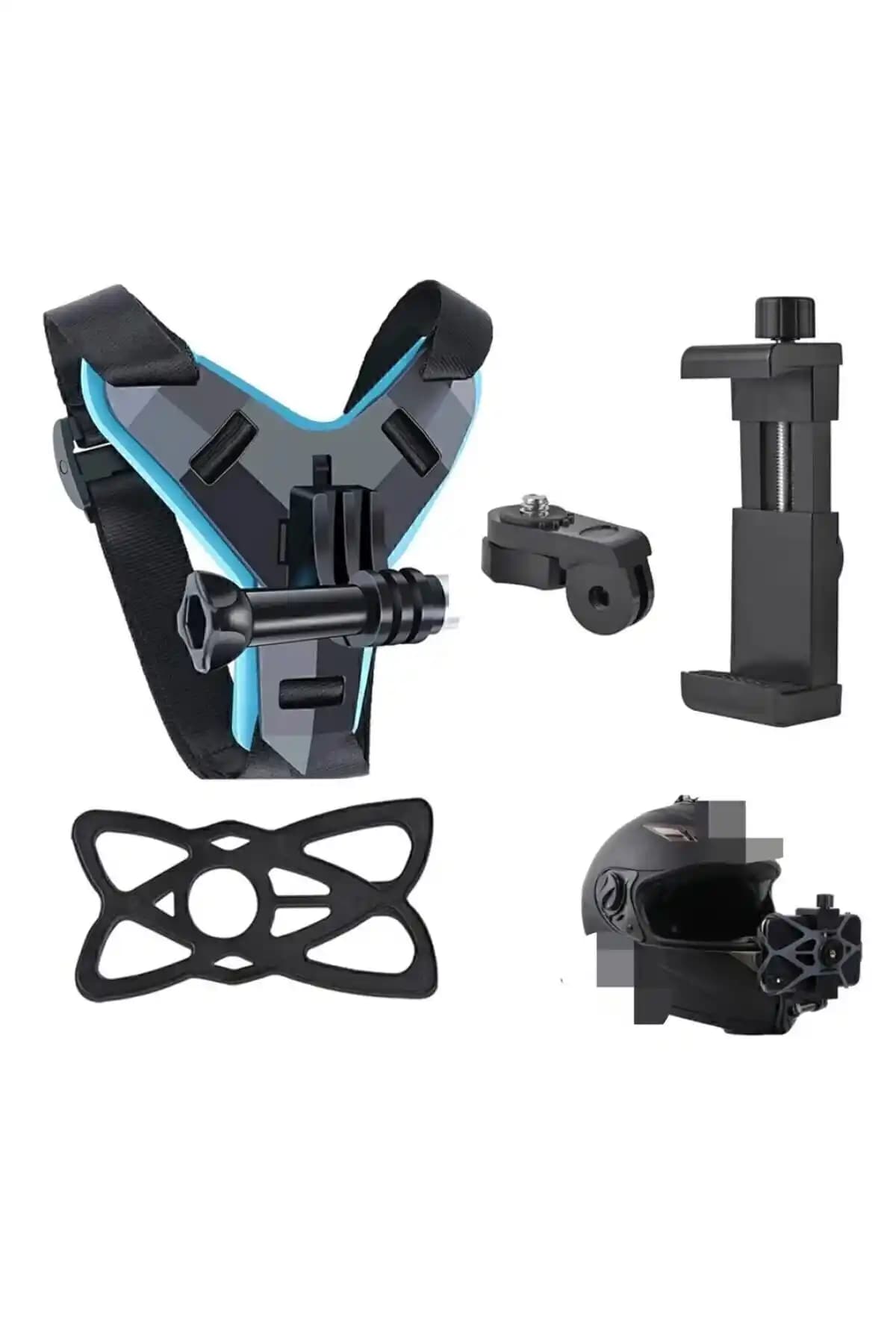 Comse Kask Alt Çene Bağlantı Aparatıyle Hareketli Çekimlerde Stabilite Sağlama