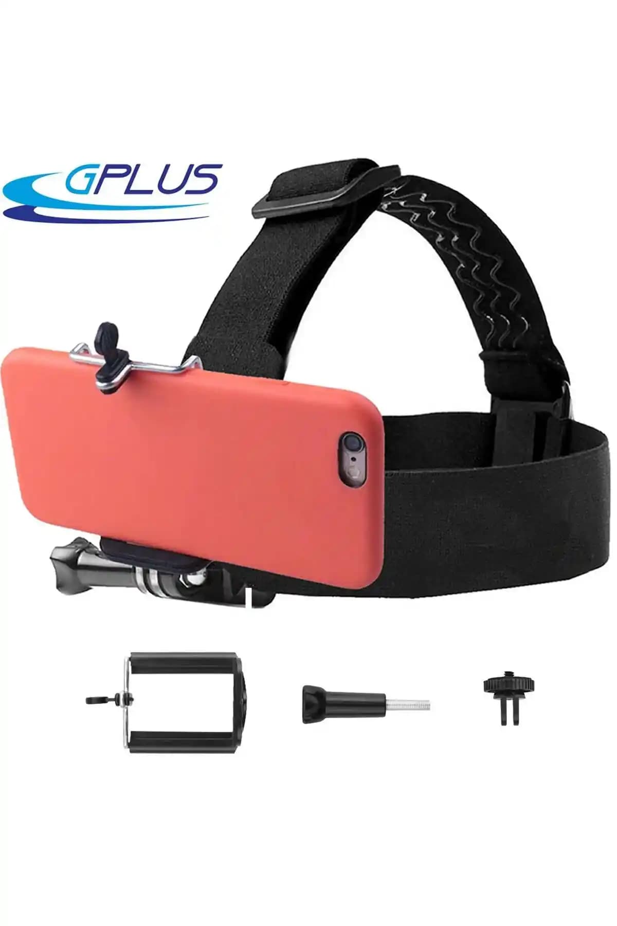 Gplus GP6024PV Çok Fonksiyonlu Cep Telefonu Tutucu ve Vlog Kafa Bantı Seti