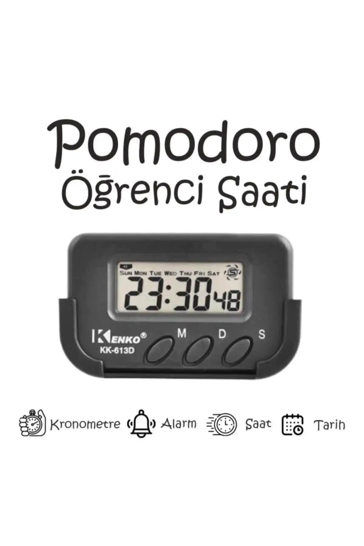 2025'te Kenko Pomodoro Öğrenci Saati ile Ders Çalışma Alışkanlıklarınızı Değiştİ