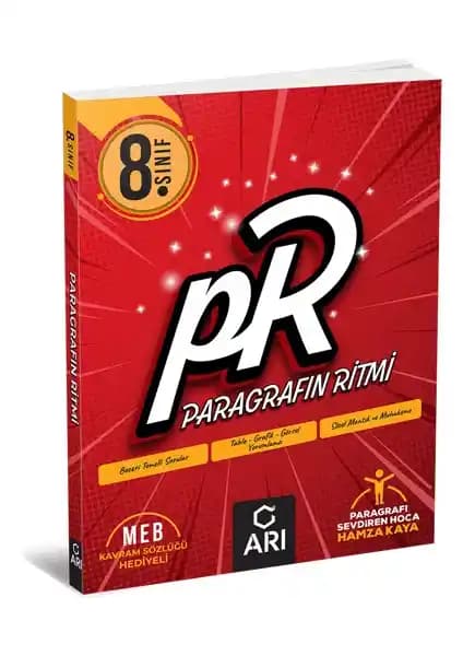 8. Sınıf Türkçe Paragrafın Ritmi Kitabı: Sınavlara Etkili Hazırlık ve Başarı Aracı