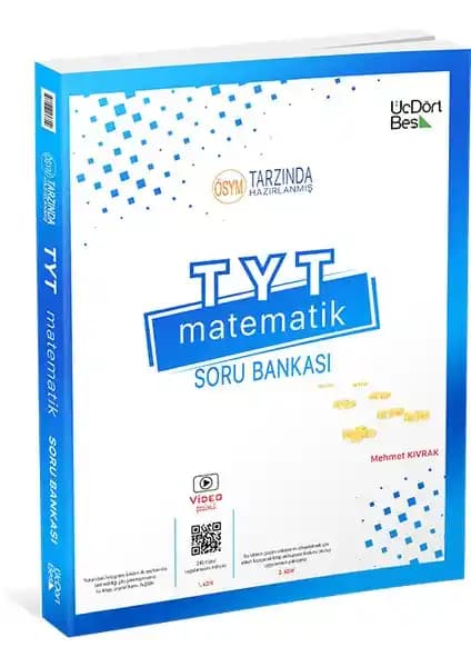 Bolnot TYT Matematik Soru Bankası Üçdörtbeş 345 ile Sınava Güçlü Hazırlık Sağlayın