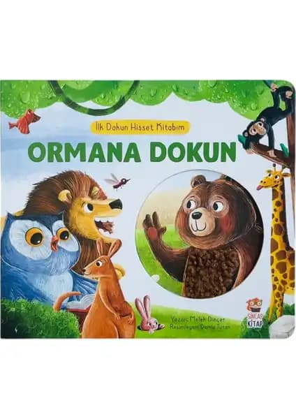 Çocuklar İçin Duyusal Gelişim ve Öğrenme Amaçlı Orman Temalı Kitap