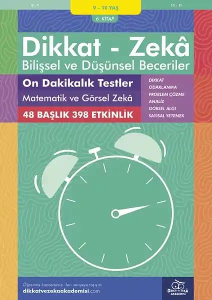 Dikkat ve Zeka Gelişimini Destekleyen 10 Dakikalık Çocuk Testleri ve Etkinlikler