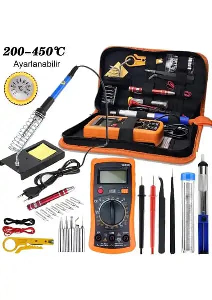 MDS 60W Elektrikli Havya Kiti: Profesyonel ve Hobi Kullanımı İçin Gelişmiş Set