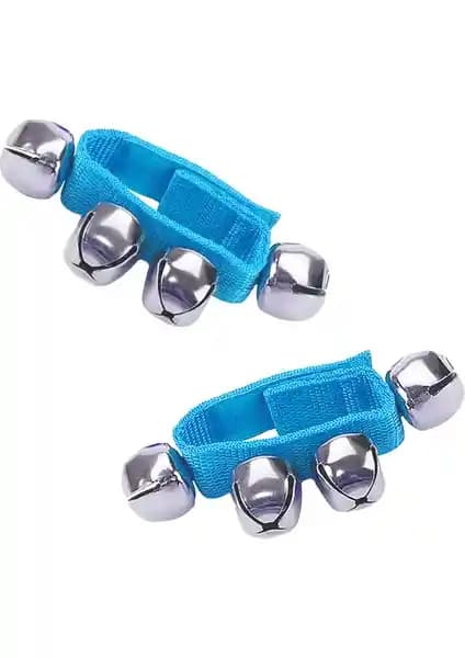 Midex ORF-PLT-04BL Ritim Seti Bilek Zili Mavi Müzik ve Performans İçin Uygun