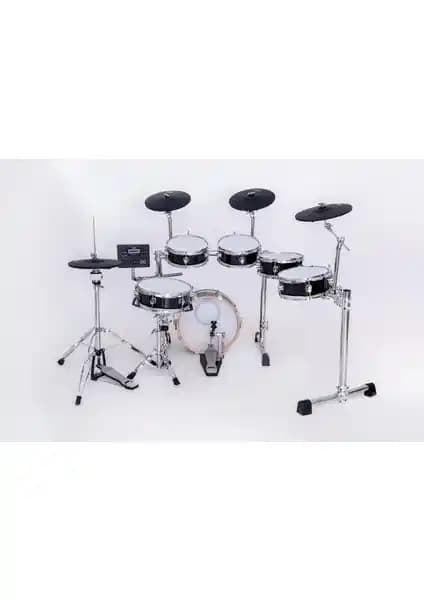 Neiro NDDS-720 Parlak Siyah Dijital Davul Seti Profesyonel ve Hobi Kullanımı İçin Uygun