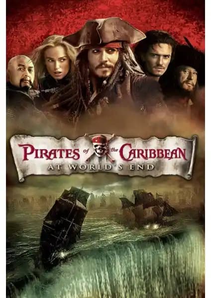 Pirates of the Caribbean At World's End Posteri Yüksek Kalite ve Dış Mekan Dayanıklılığıyla Dekorasyonunuza Renk Katıyor
