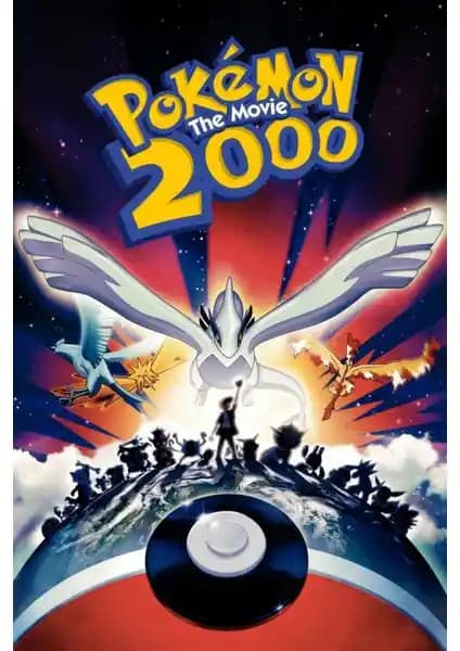Pokémon The Movie 2000 (1999) Poster Yüksek Kalite ve Dayanıklılık Özellikleriyle