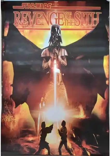 Star Wars Revenge Of The Sith Afişi - Koleksiyon ve Dekorasyon İçin Yüksek Kaliteli Poster