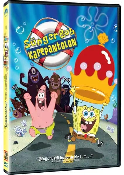 Süngerbob Kare Pantolon DVD: Aile ve Çocuklar İçin Eğlenceli Macera Filmi