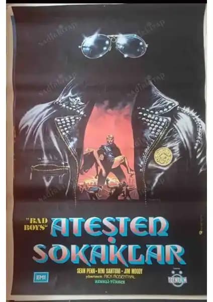 Xlengo Bad Boys Ateşten Sokaklar Film Afişi 70x100 cm Özgün ve Yüksek Kalite Baskı