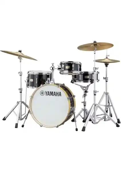Yamaha Stage Custom Hip 20 İtlik Akustik Davul Siyah Renkli Profesyonel Seviye Enstrüman