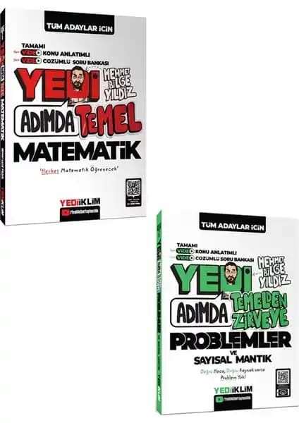 Yediiklim Yayınları'nın Kapsamlı Matematik Soru Bankası ve Video Çözümlü Kaynaklar