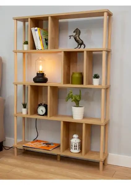 Garden Wood ve Peka 5 Raflı Kitaplık Karşılaştırması: Tasarım ve Fonksiyonellik Analizi 2