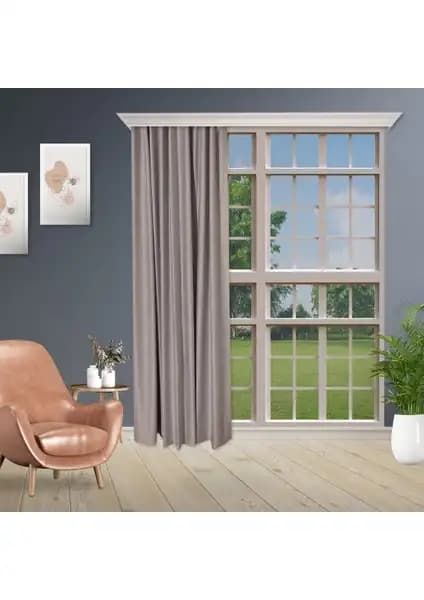 Gauze Fabric Design Blackout Perde ve Perhal Gri Black Out Perde Karşılaştırması 2