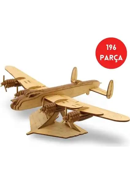 Algwood 3D Avro Lancaster Uçak Puzzle: Detaylı ve Eğitici Hobi Ürünü