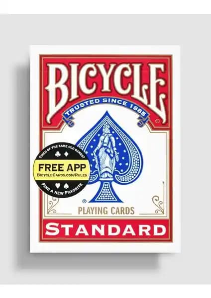 Bicycle Standart Kırmızı Oyun Kartları: Kaliteli ve Şık İskambil Destesi Seçenekleri
