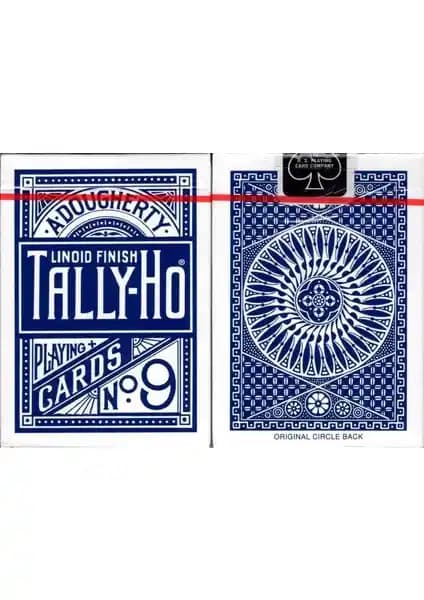 Bicycle Tally Ho Circle Back Oyun Kartı: Profesyonel ve Estetik Kart Seti