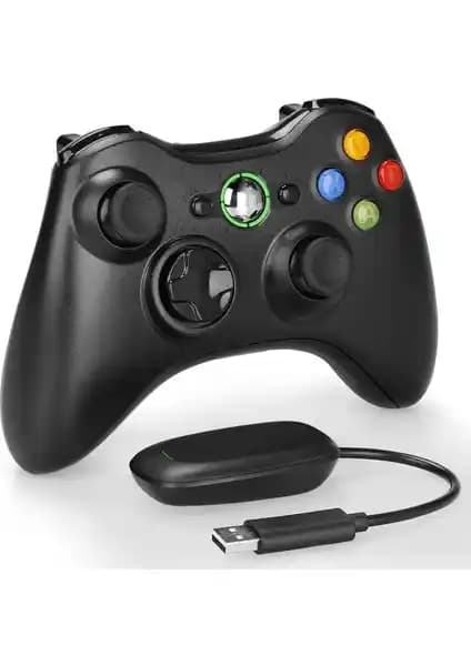 CRK Tech Kablosuz Gamepad: Xbox 360, PC ve PS3 Uyumlu Uzun Ömürlü Kontrolcü