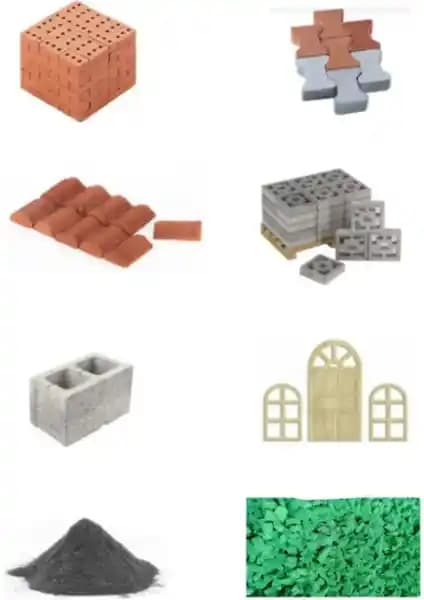 Demir Yapım Minyatür 3 Delikli İnşaat Seti Kalırım Taşlı ve Çimenli Detaylar