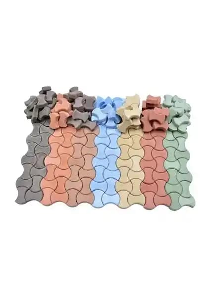 Demir Yapım Minyatür Kilit Taşı 50 Adet Beyaz ve Yeşil Renk Seçenekleriyle