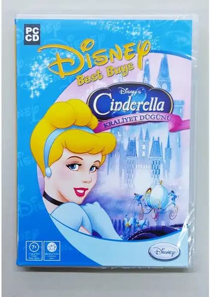 Disney Cinderella Kraliyet Düğünü PC CD Orijinal Kutusu ve Nostaljik Koleksiyon Parçası