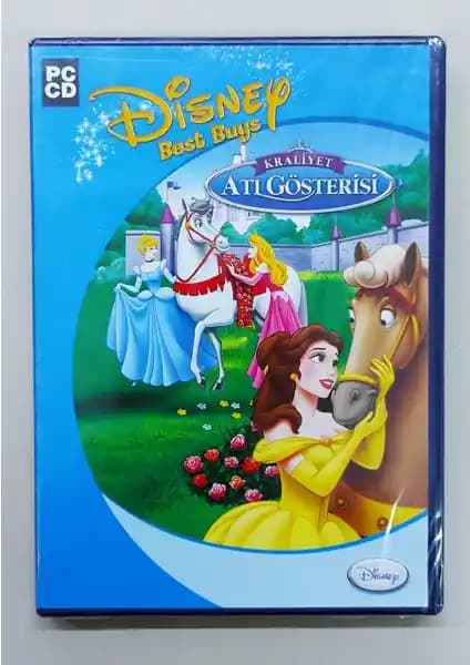 Disney Kraliyet Atı Gösterisi PC CD Oyunu Koleksiyon ve Nostalji Severler İçin Mükemmel Bir Parça