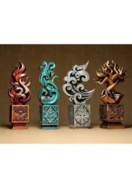 Doğanın Temsilcileri: 4 Element Heykelleri ile Yaşam Alanlarınızı Canlandırın