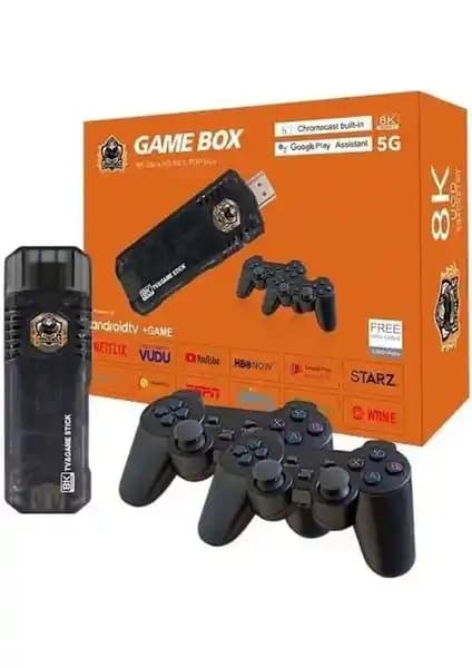 Ensiga 8K Ultra HD 64 GB TV Kutusu ve Oyun Konsolu Yüksek Çözünürlük ve Çok Fonksiyonlu Özellikler