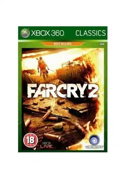 Far Cry 2 Xbox 360 İçin Geniş Açık Dünya Savaş ve Keşif Oyunu