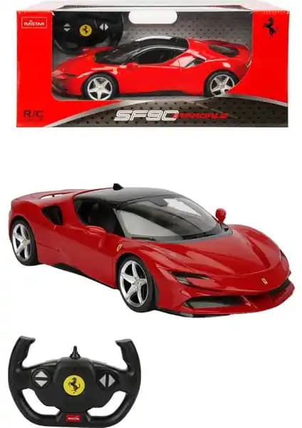 Ferrari SF90 Stradale Uzaktan Kumandalı Model Araba Çocuklar ve Koleksiyoncular İçin