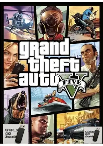 Geniş Açık Dünya ve Hızlı Kurulum İle GTA V 5 Pc Oyunu Astakos Kalitesi